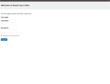 Tablet Screenshot of mobile.royalcupcoffee.com